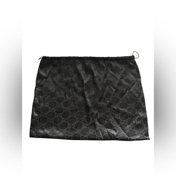 Gucci Brown Monogram Drawstring Dust Bag - Picture 2 of 6